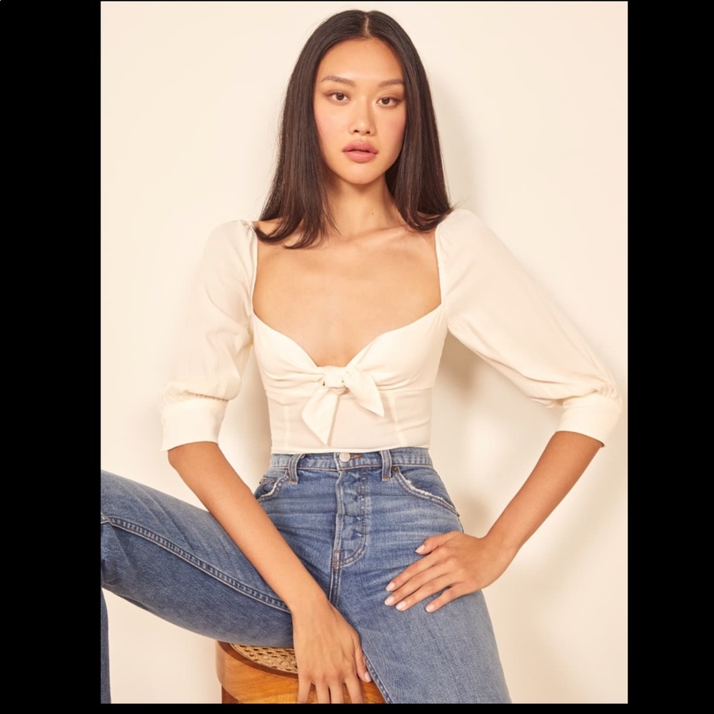 Reformation Grazia top